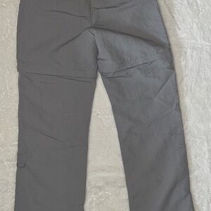 North Face convertible Hiking Cargo Pants Zip Off Shorts